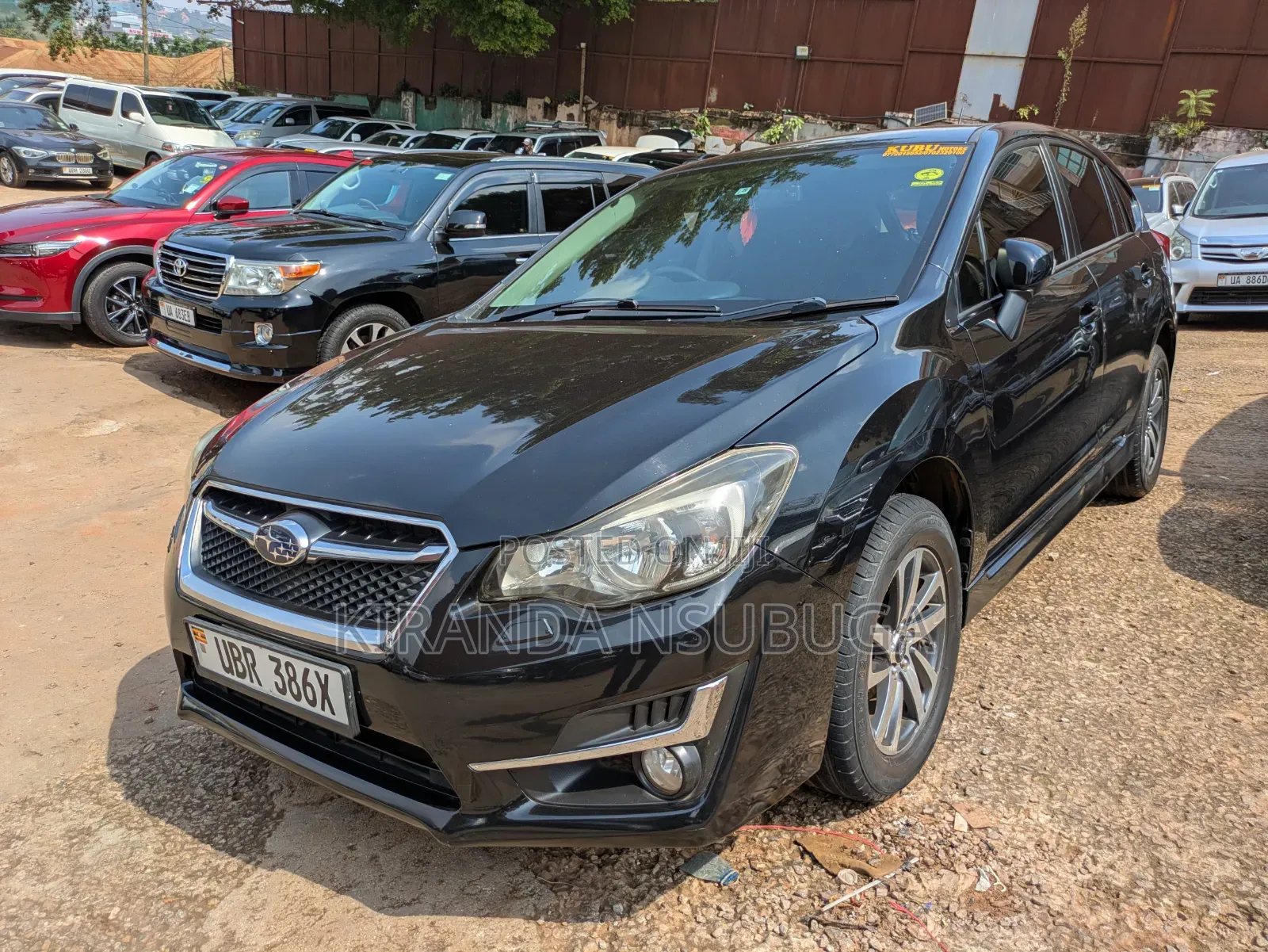 Subaru Impreza 2012 Black