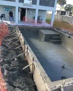 Swimming Pool Site Construction Level 01