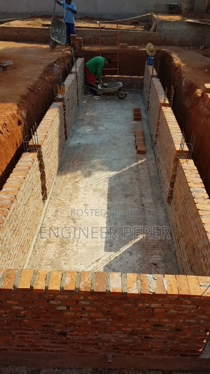 Swimming Pool Site Construction Level 01