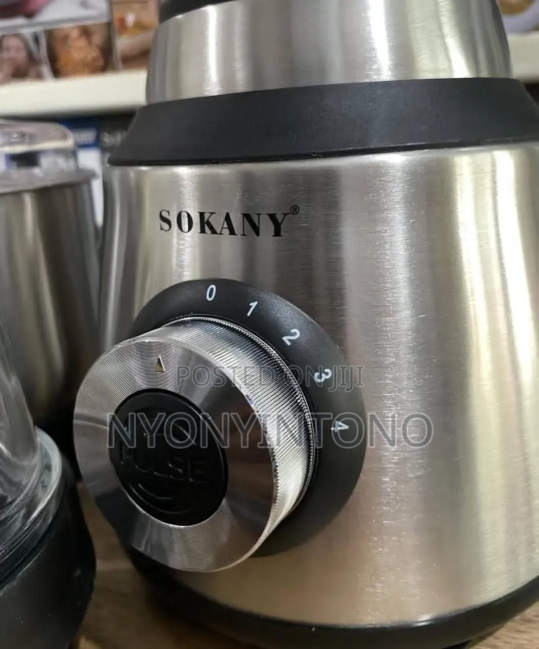 Sokany 3 in 1 Stainless Steel Blender ,Chopper and Grinder