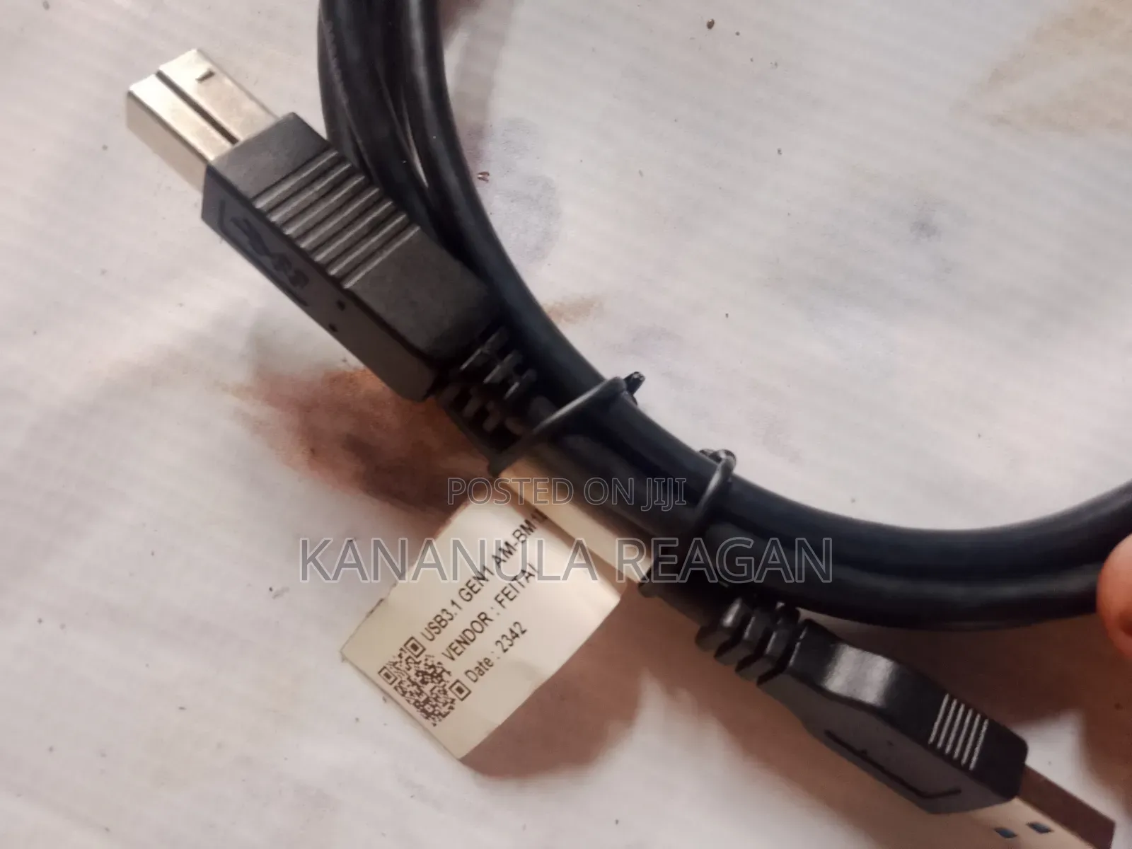 High-Speed Usb 3.1 Gen 1 Printer Hard Drive Cable (Original)