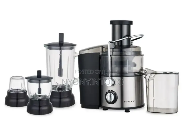 Sokany 4 in 1 Juicer, Blender,Chopper and Grinder Sk-4009