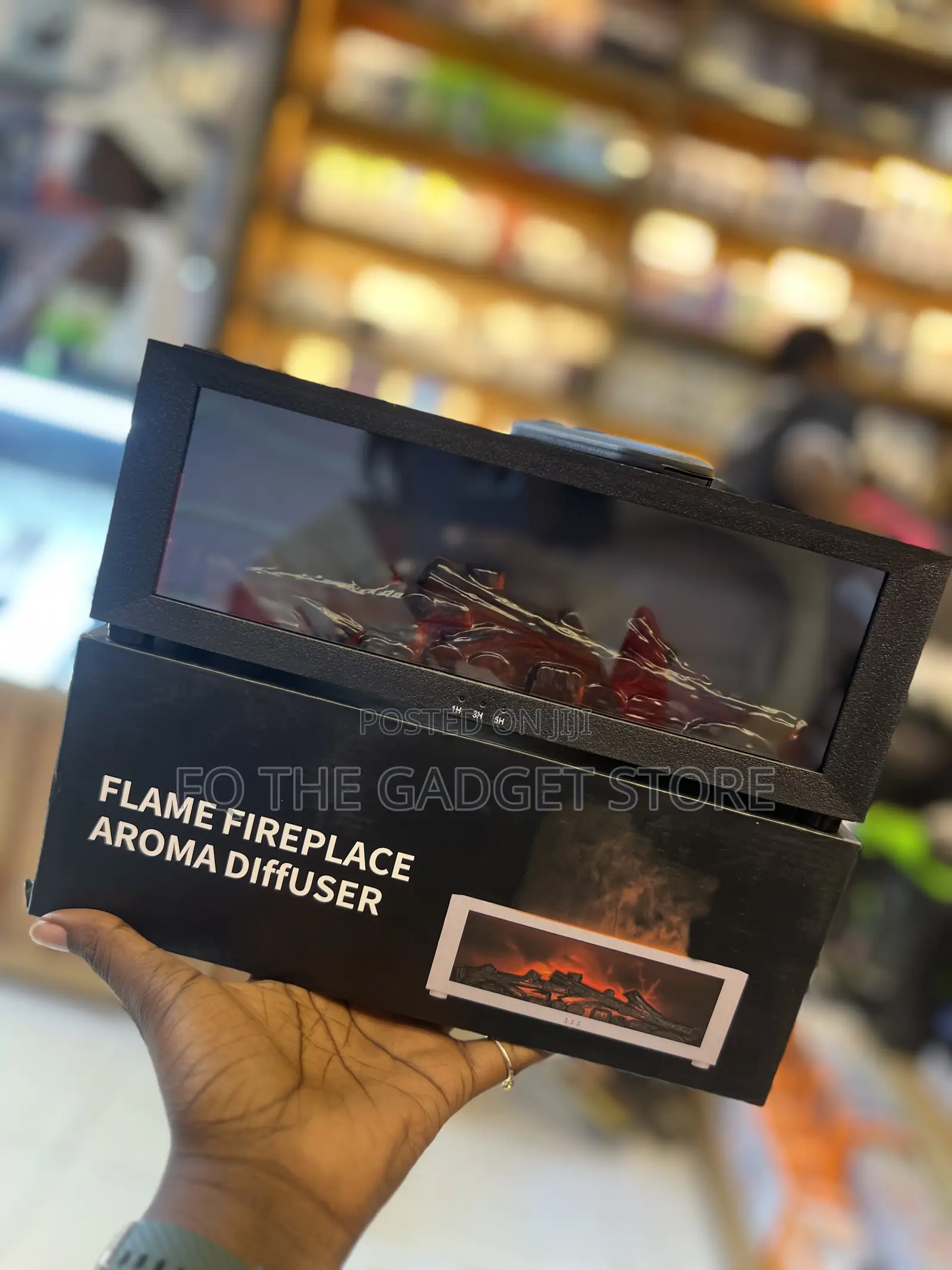 Flame Fireplace Aroma Diffuser Humidifier