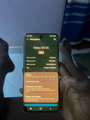 Samsung Galaxy S20 128 GB Black