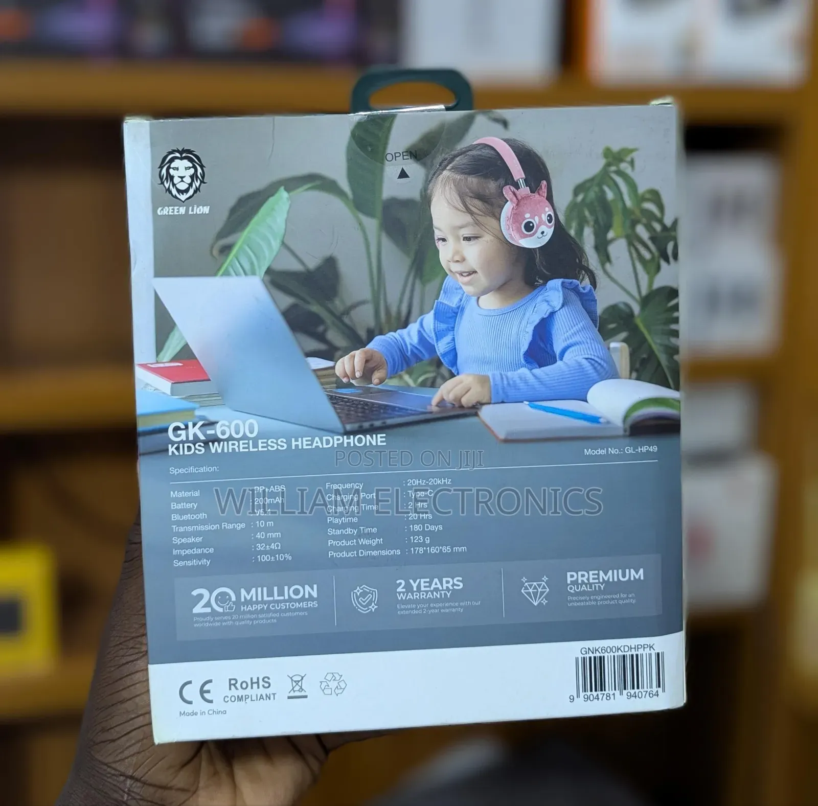 Greenlion Gk-600 Wireless Headphones