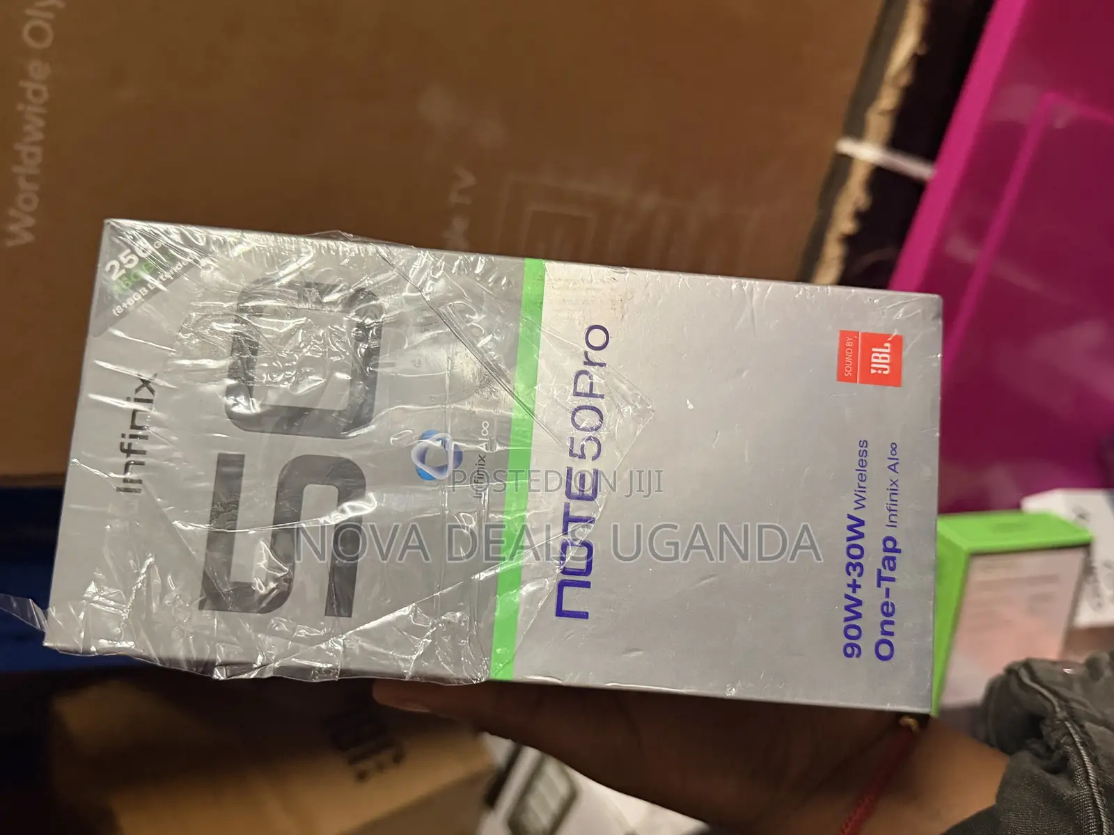 New Infinix Hot 50 Pro 4G 256 GB Black
