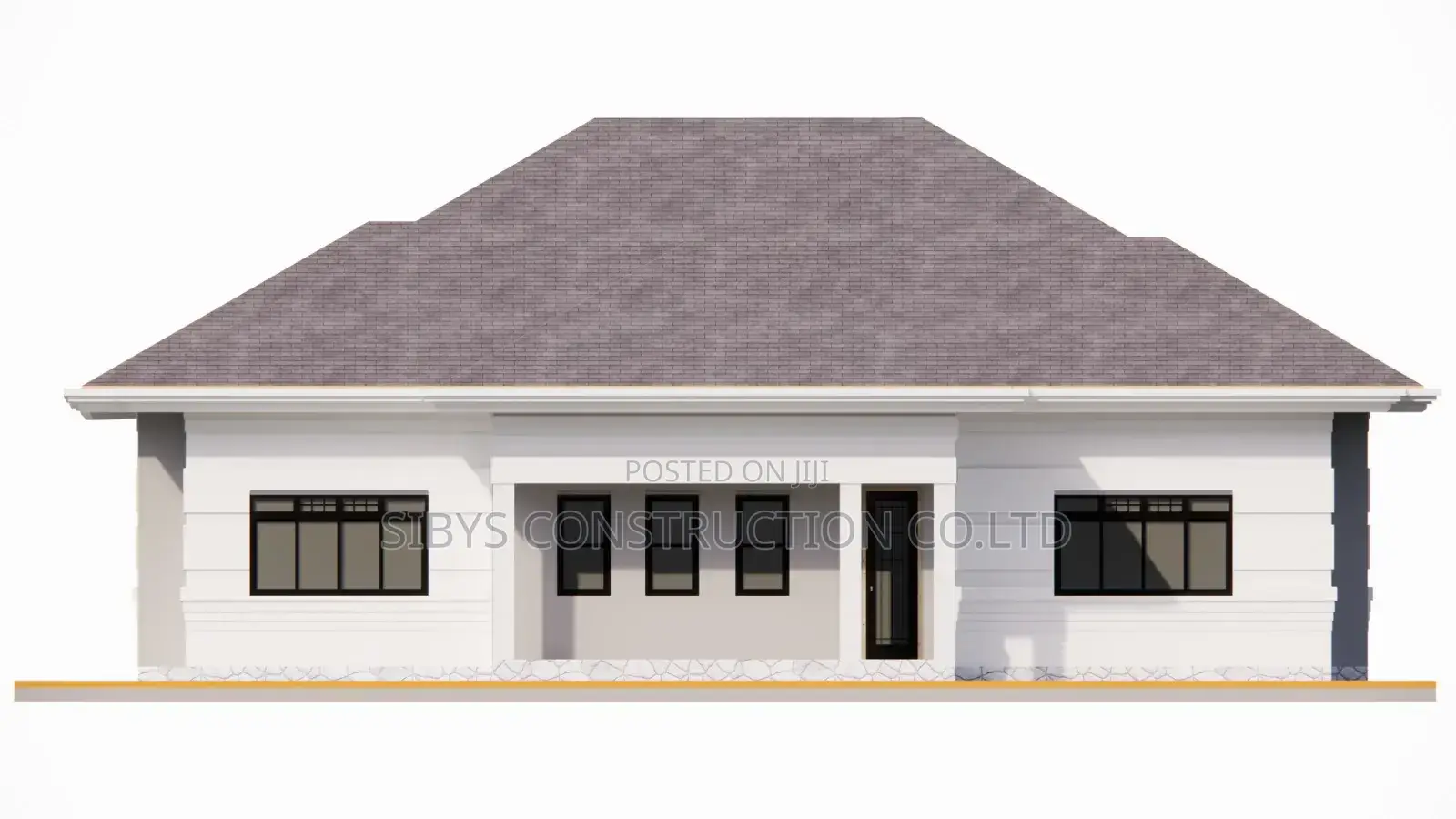 4-5 House With Car Porch.