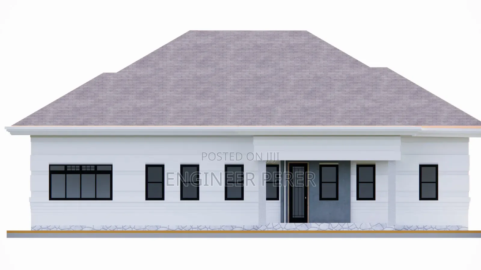 4-5 House With Car Porch.