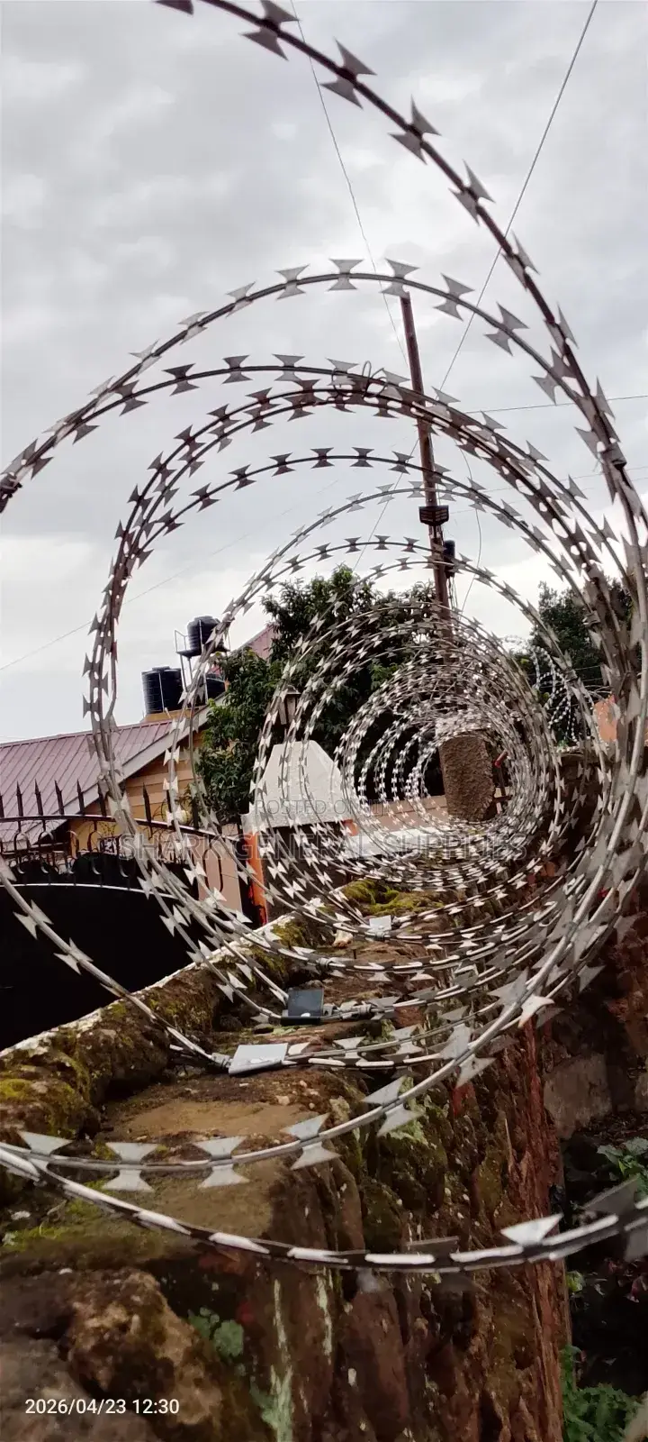 Razor Wire Installation