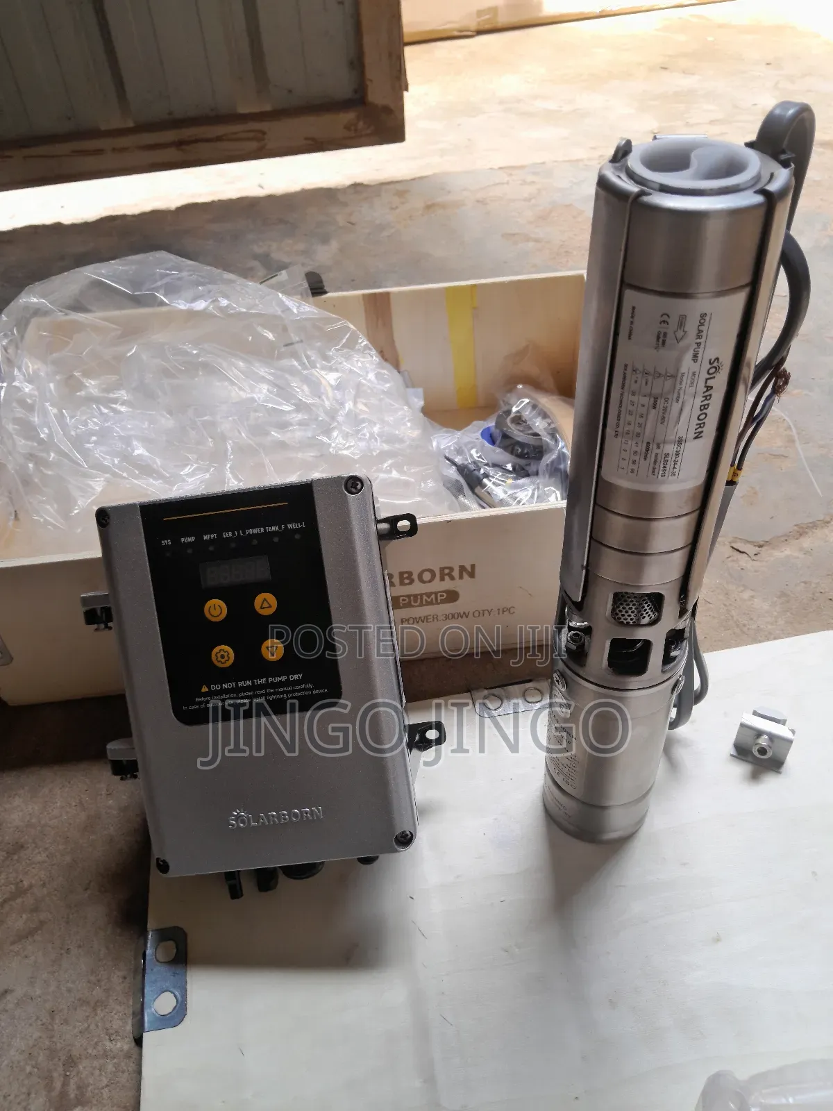 Solar Born Water Pump