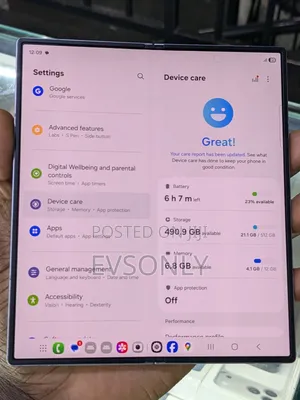 Samsung Galaxy Fold 512 GB Silver