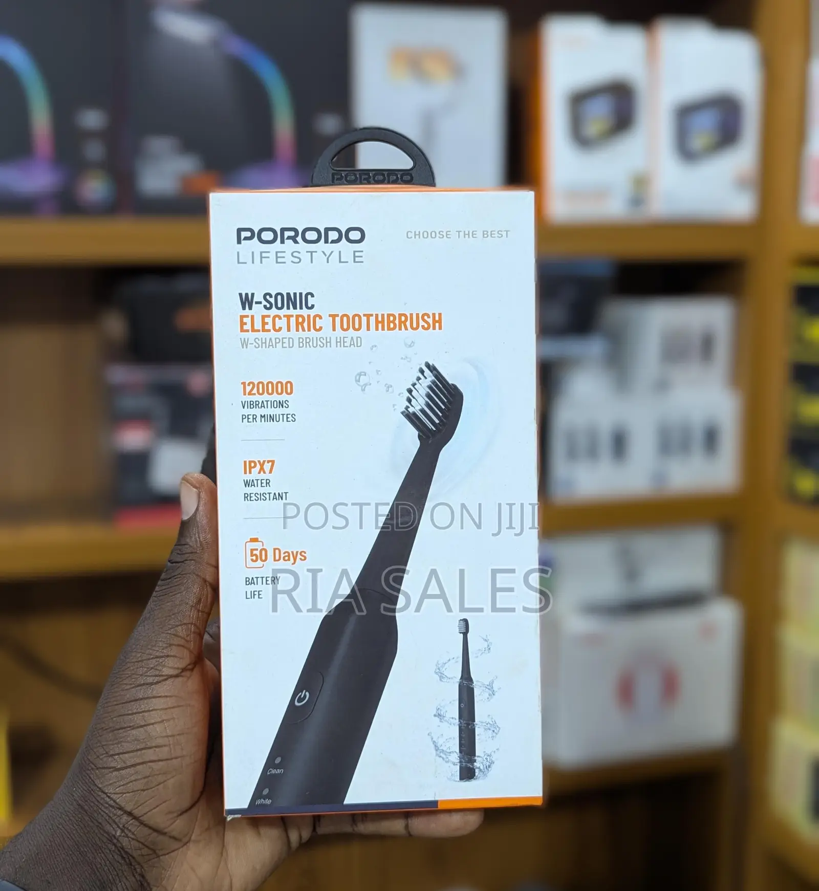 Porodo Electric Toothbrush,Water Floss Oral Care Solution