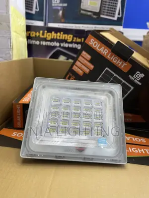 Blue Carbon Soler Flood Lights