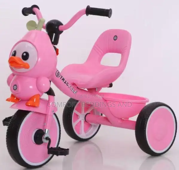 Duck Baby Tricycle Pink