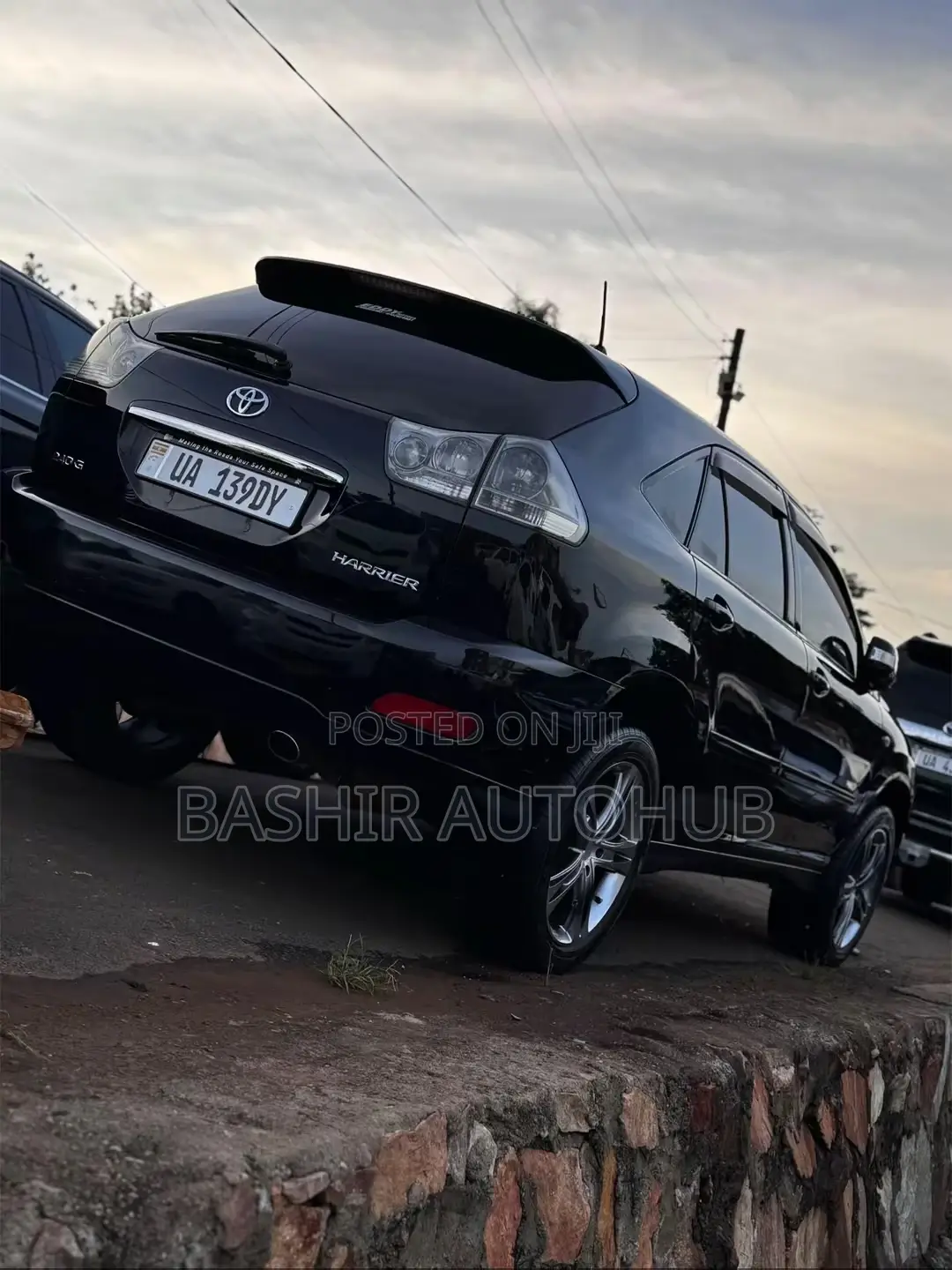 Toyota Harrier 2008 Black