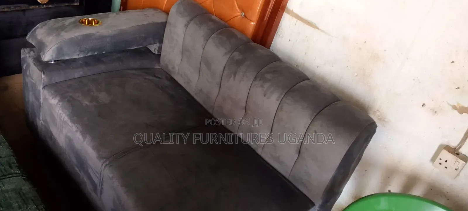 High Density Fabric 2 Seater Sofa