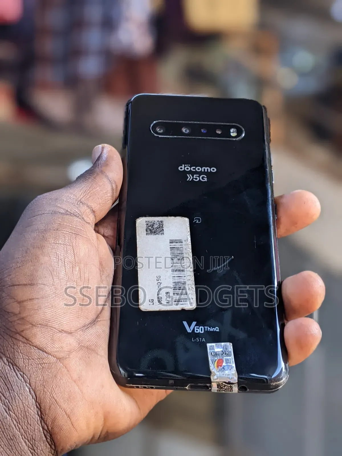 LG V60 ThinQ 5G 128 GB Black