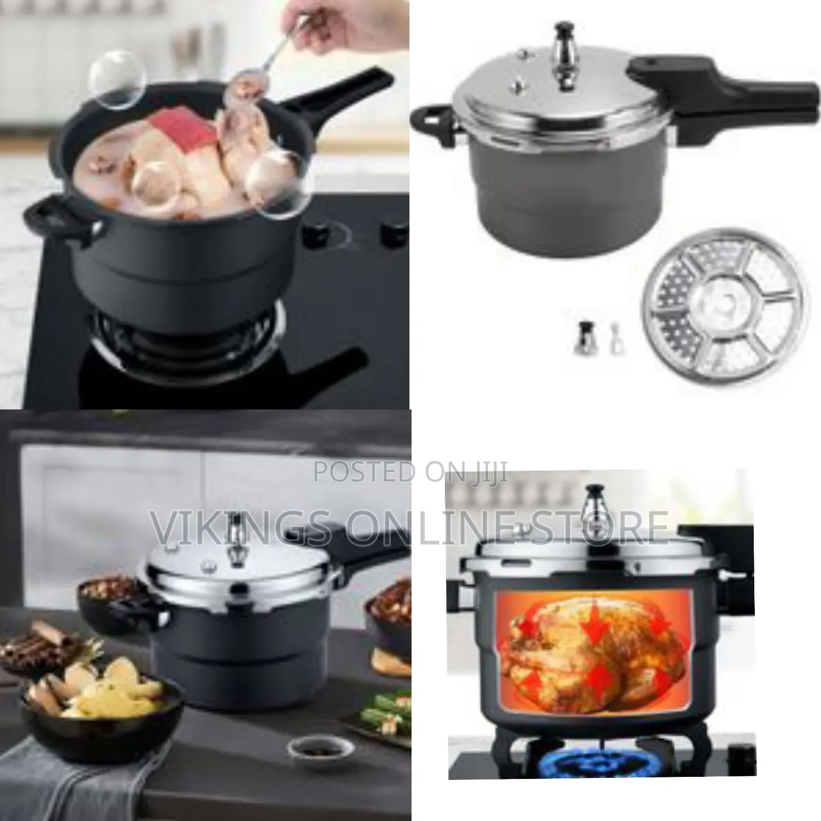 26cm, 9l Multifunctional Energy Saving Cooker Pressure Cooking Pot
