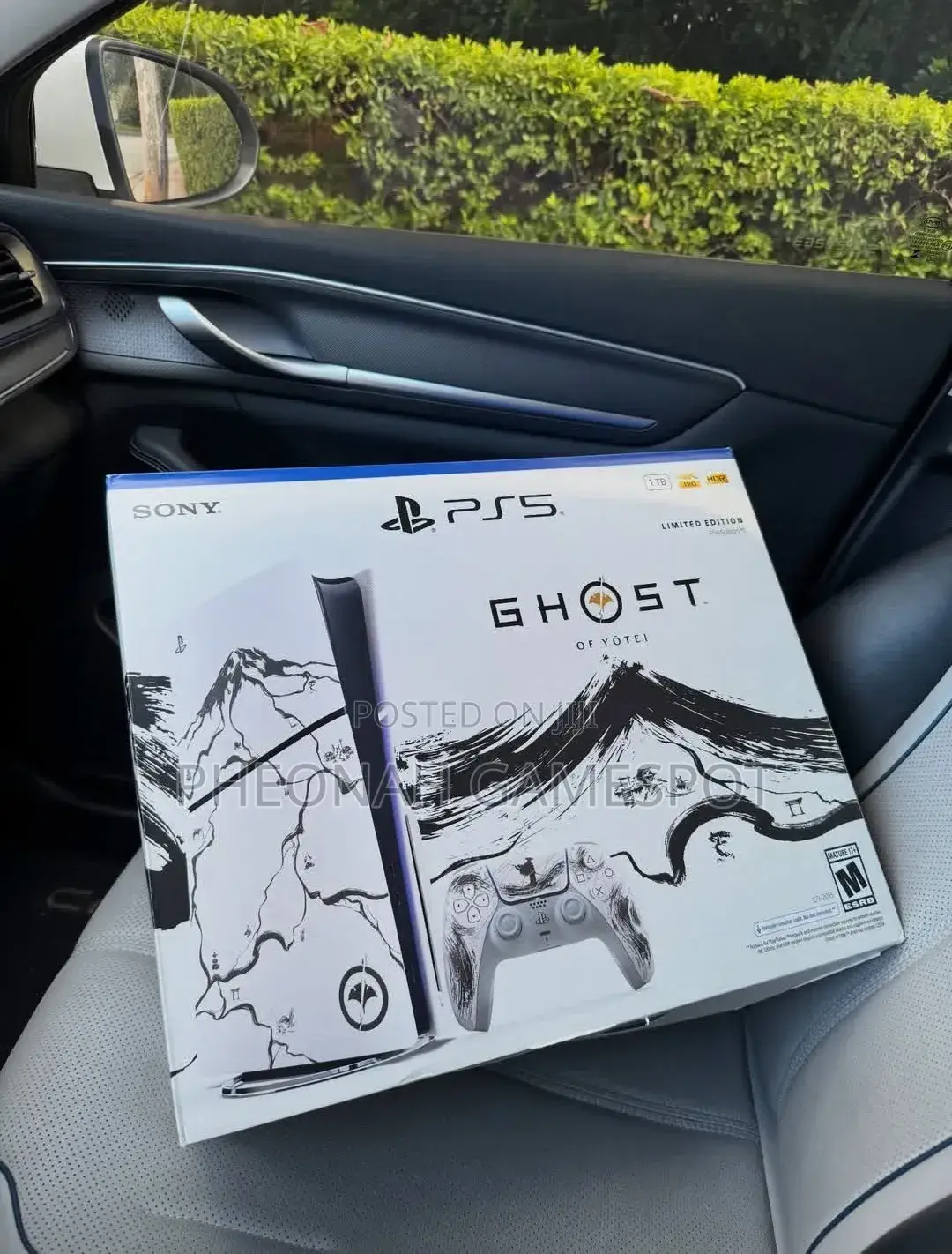 Brand New Playstation 5 Slim Disc Version Ghost of Yotei Edition. New