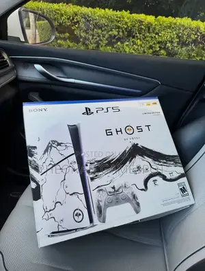 Brand New Playstation 5 Slim Disc Version Ghost of Yotei Edition. New