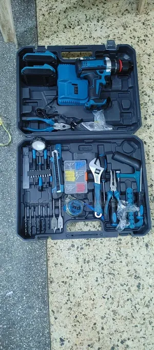 Portable Drill Machine Kit With Accessories