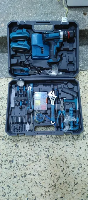 Portable Drill Machine Kit With Accessories