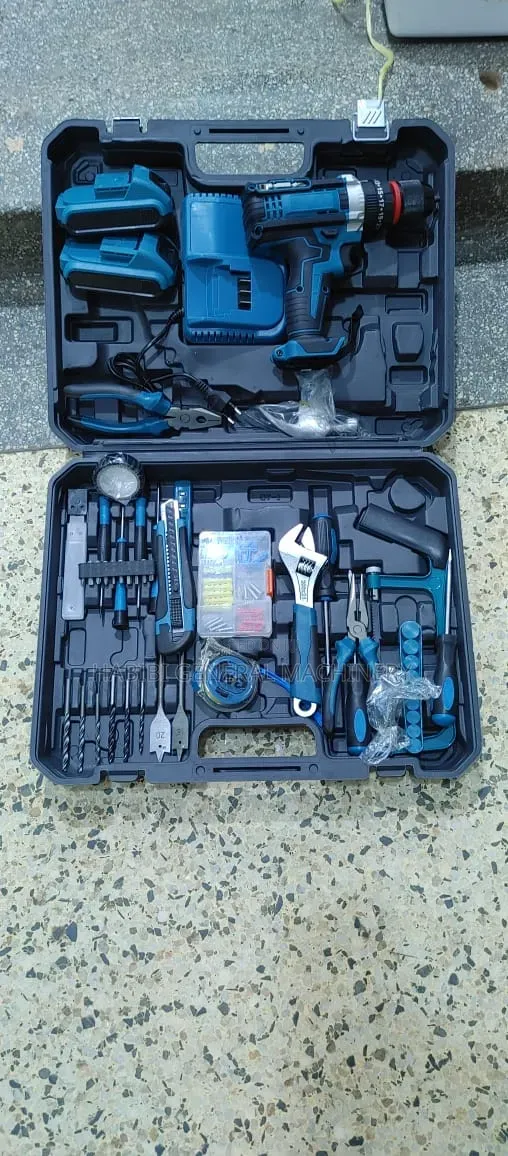Portable Drill Machine Kit With Accessories