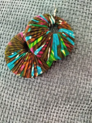Kitenge Statement Earrings