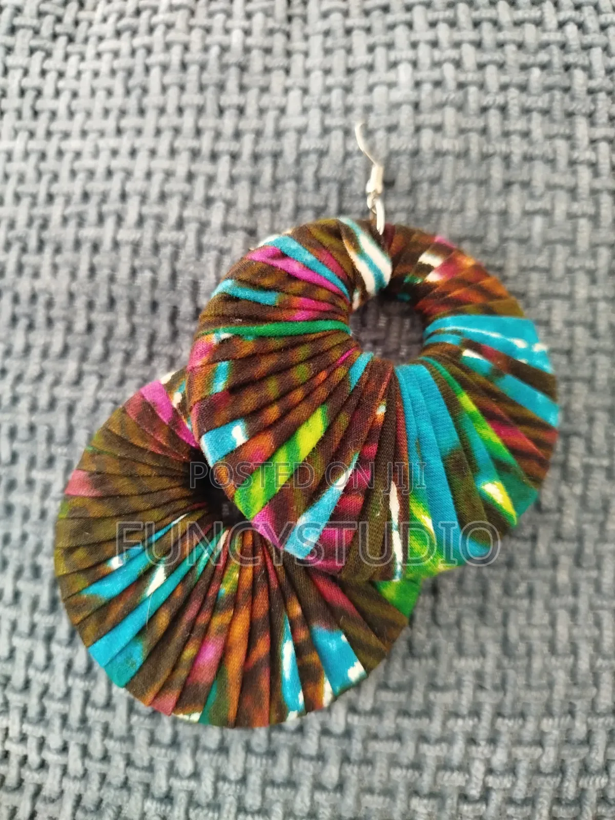Kitenge Statement Earrings