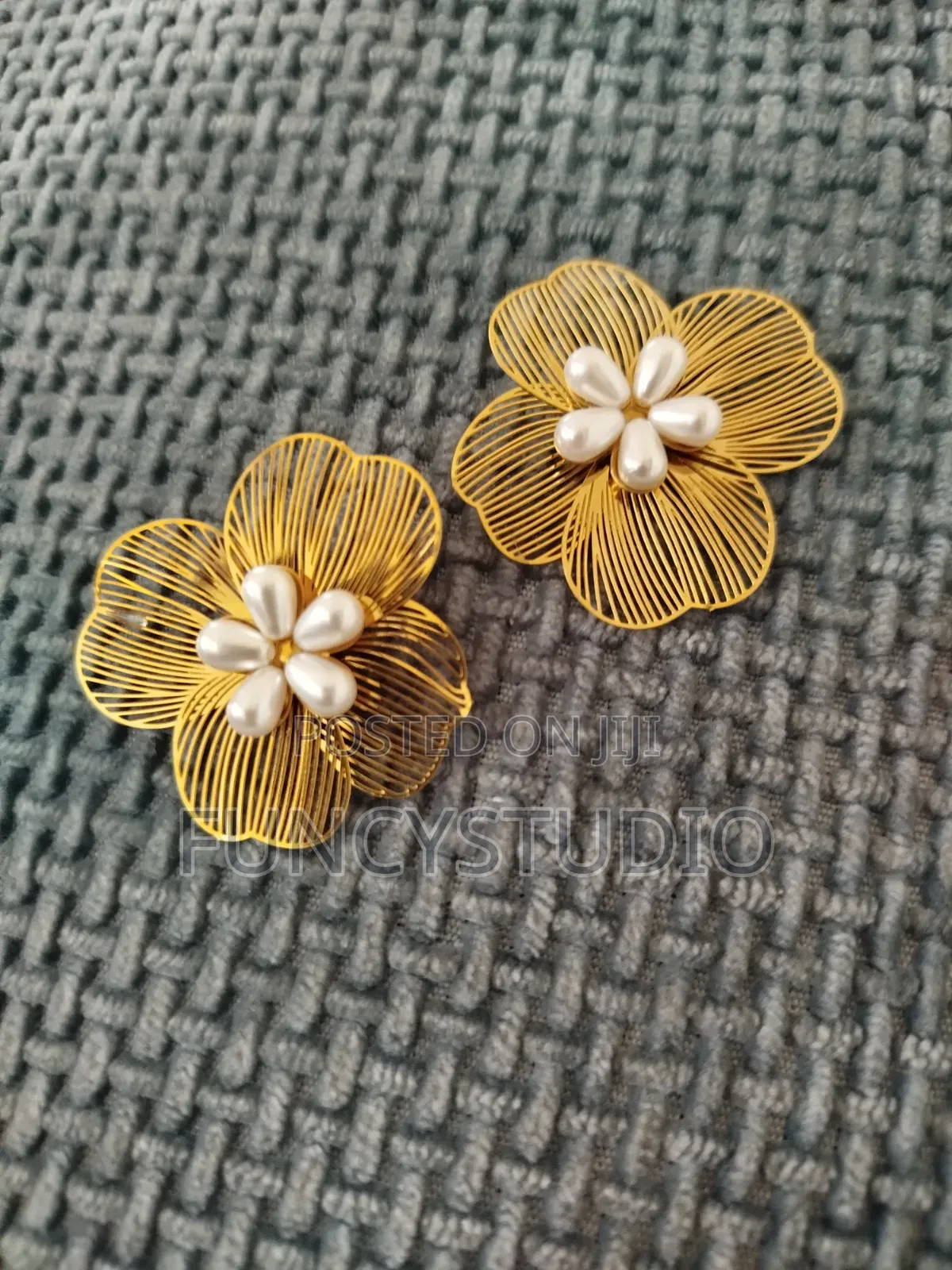 Gold Statement Earrings