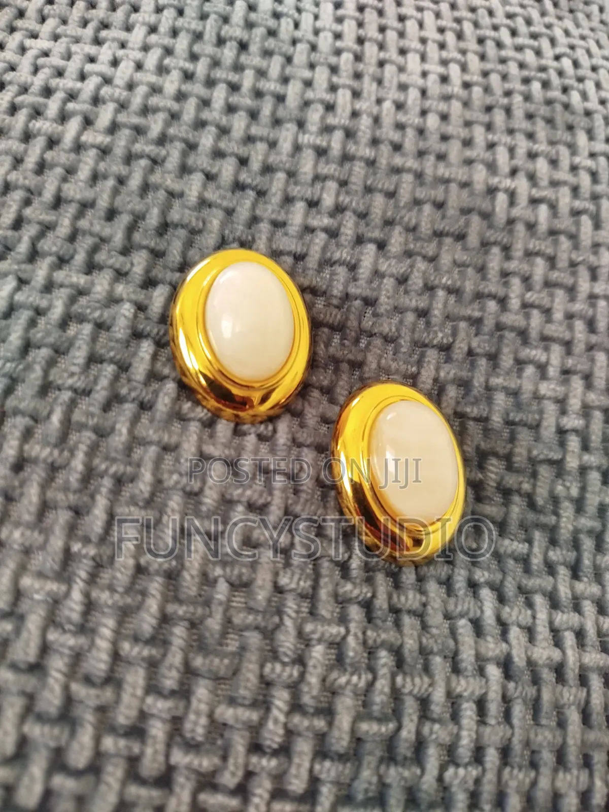Gold Statement Earrings