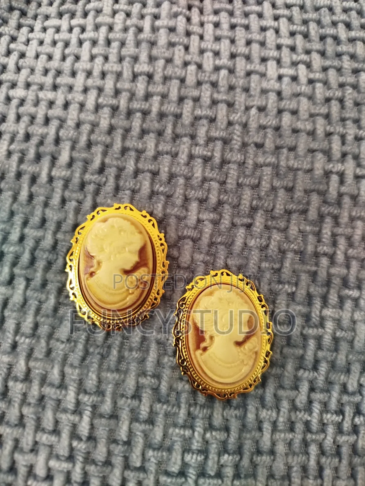 Gold Statement Earrings