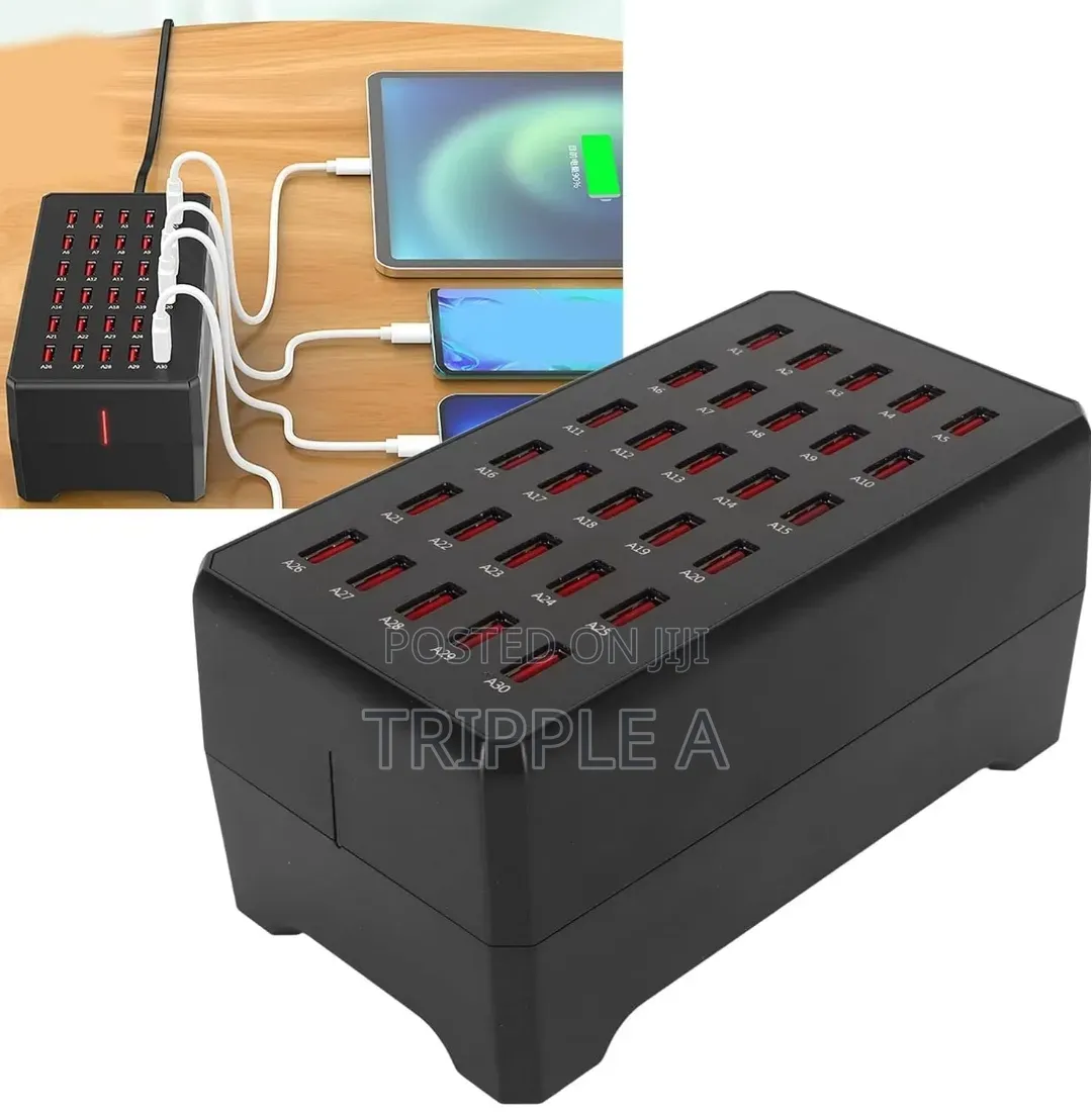 Crony 30-Ports Usb Charging Station