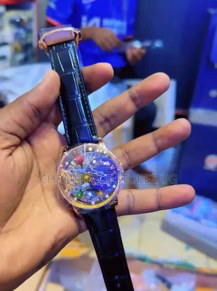 This Is a Jacob Co. Astronomia Solar Zodiac Watch.