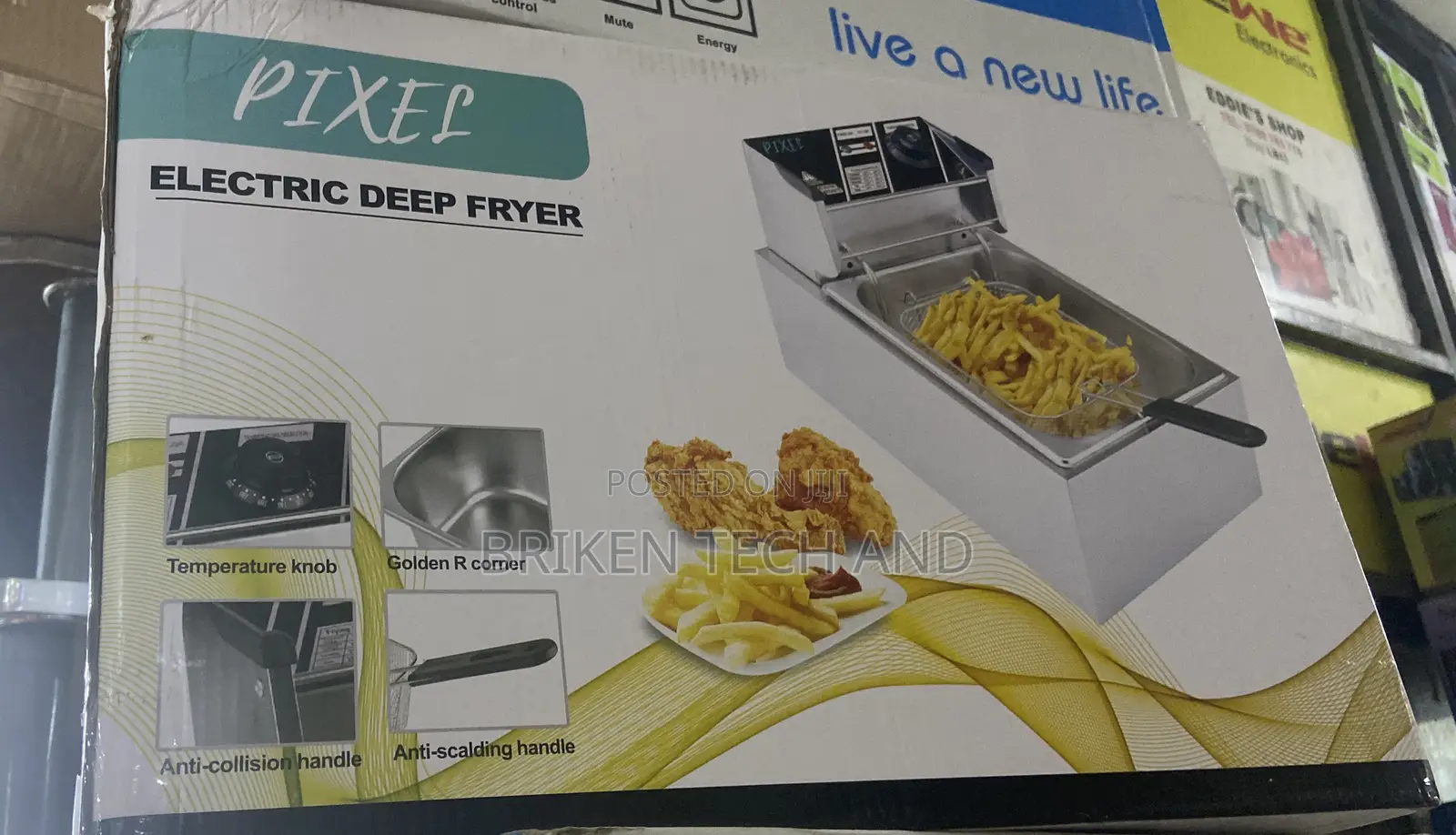 Pixel Electric Deep Fryer