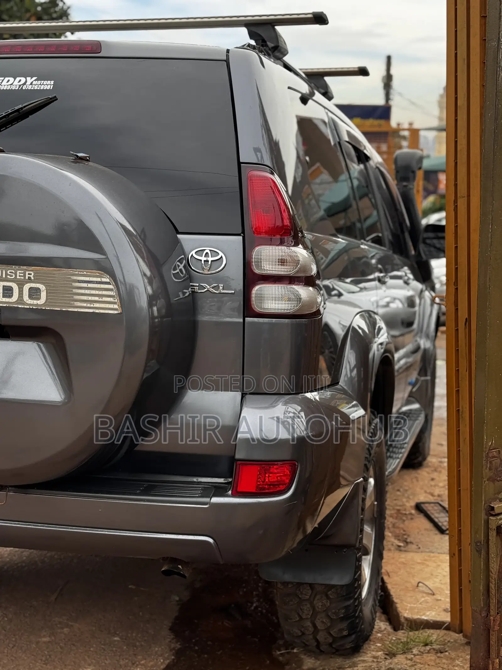 Toyota Land Cruiser Prado 2007 Gray