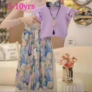 Floral Skirts and Top