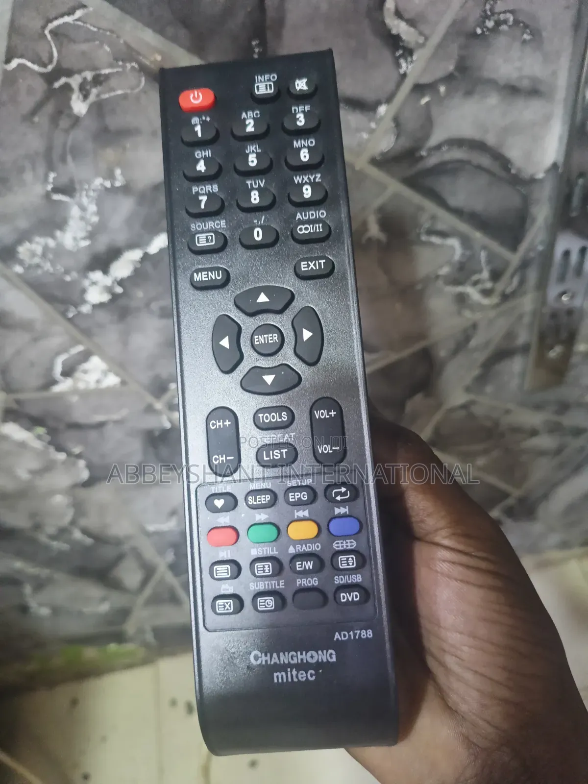 Changhong Remote Control For Smart/Digital Tvs.