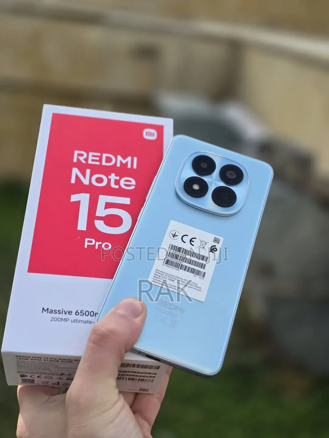 New Xiaomi Redmi Note 15 Pro+ 256 GB Blue