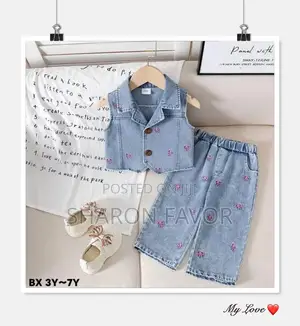 Girls Full Jean Outfit