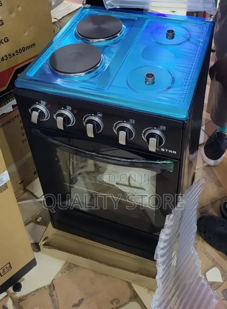 All Star Stand Cooker 2 Gas +2 Electric