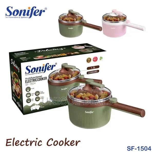 Mini Electric Multi Cooker – 1.2l Stainless Steel Skillet Pot