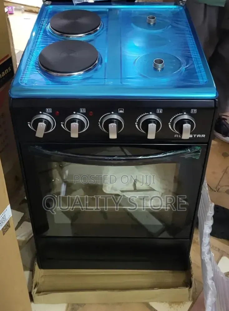 All Star Stand Cooker 2 Gas +2 Electric