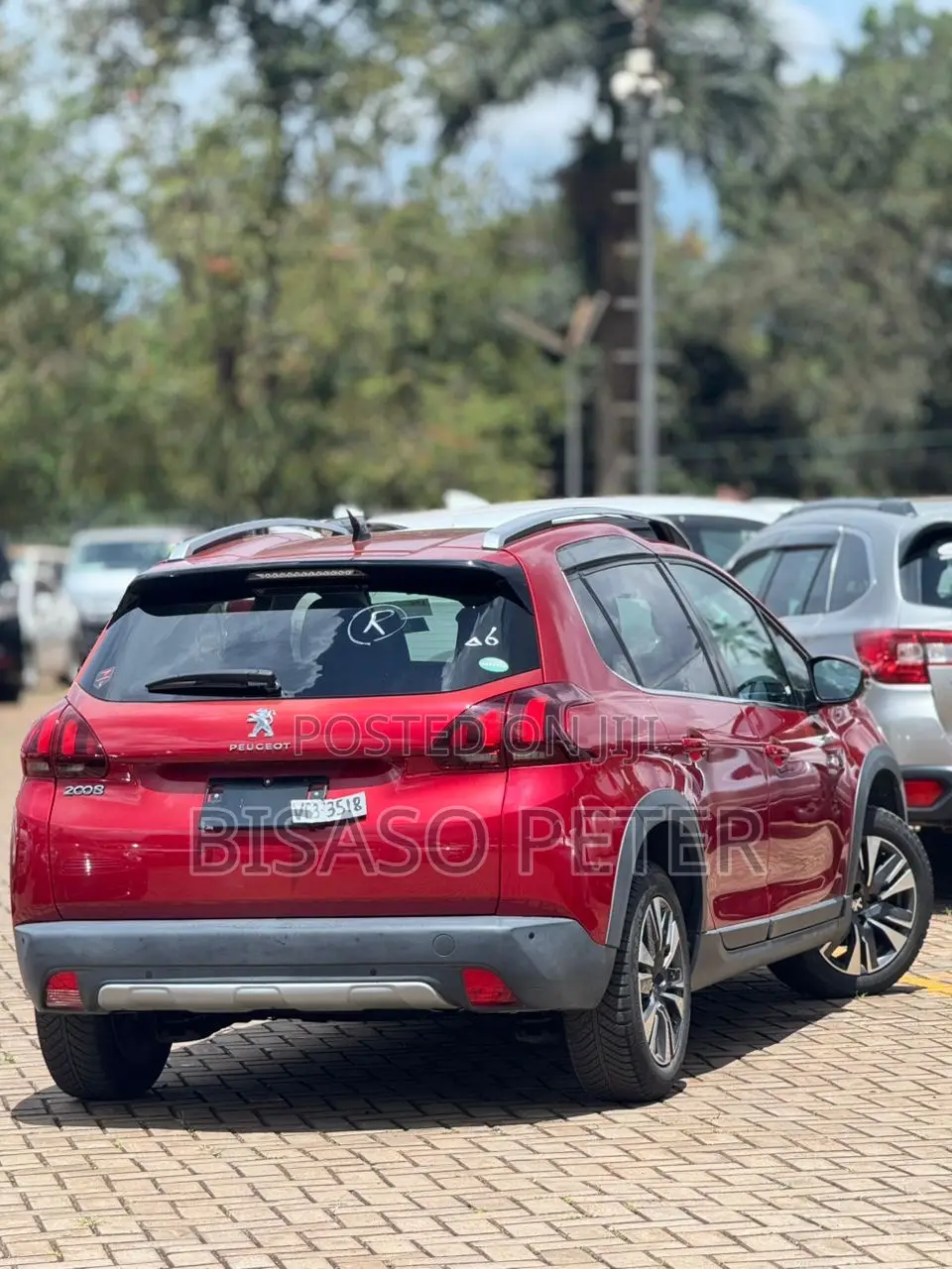 Peugeot 2008 2017 Red