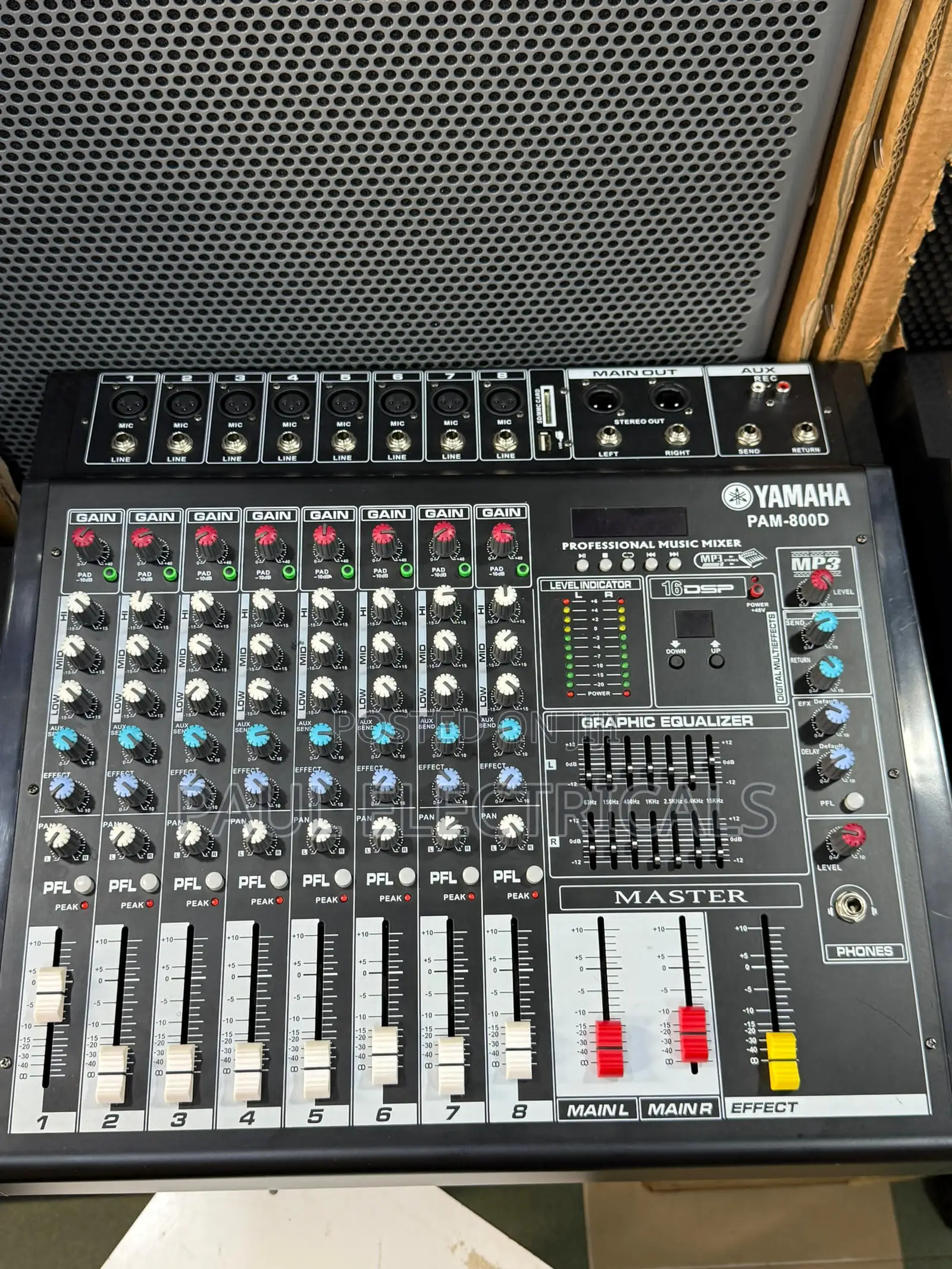 Yamaha Japan Amp 8 Channel Mixer
