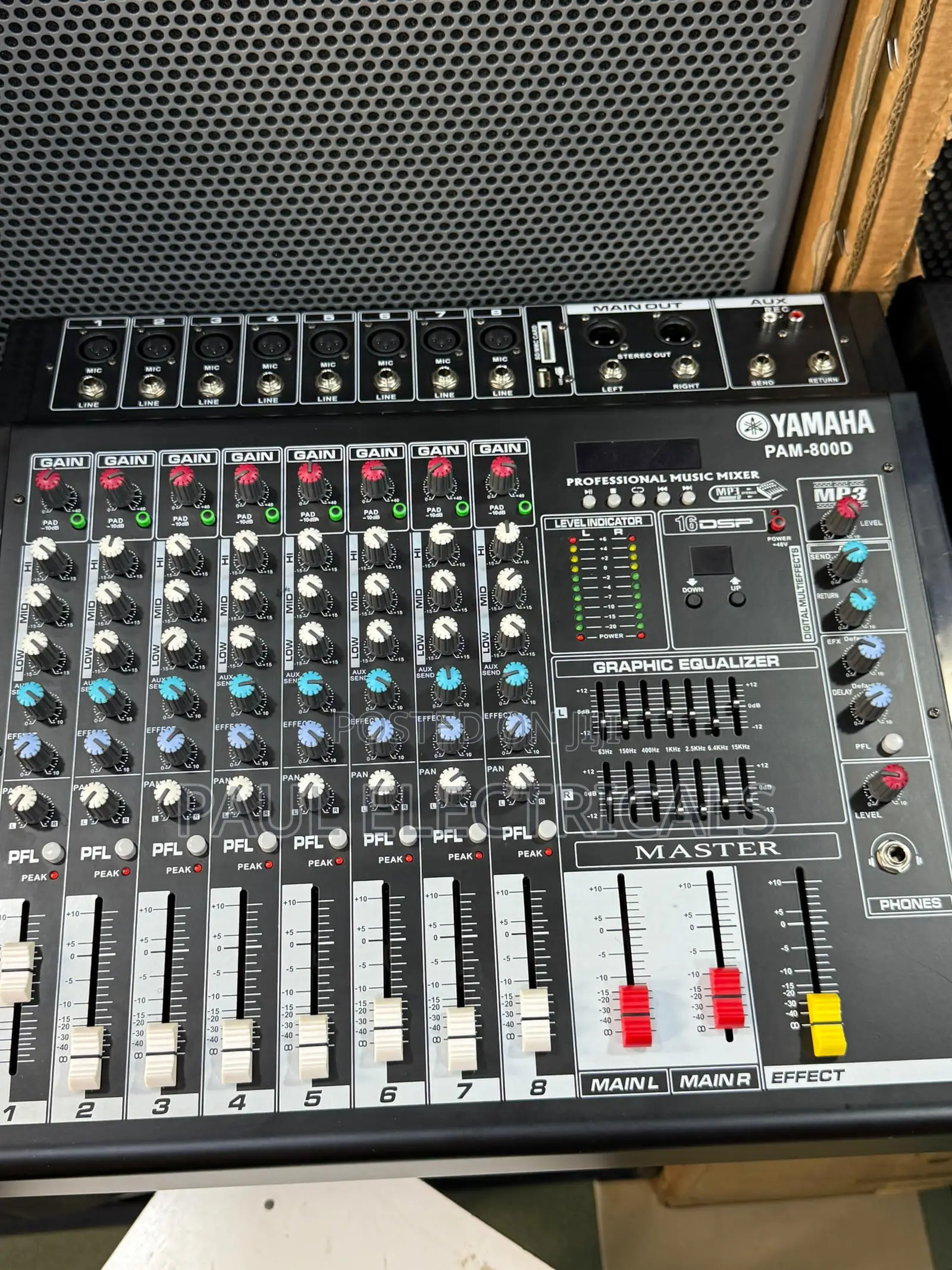 Yamaha Japan Amp 8 Channel Mixer