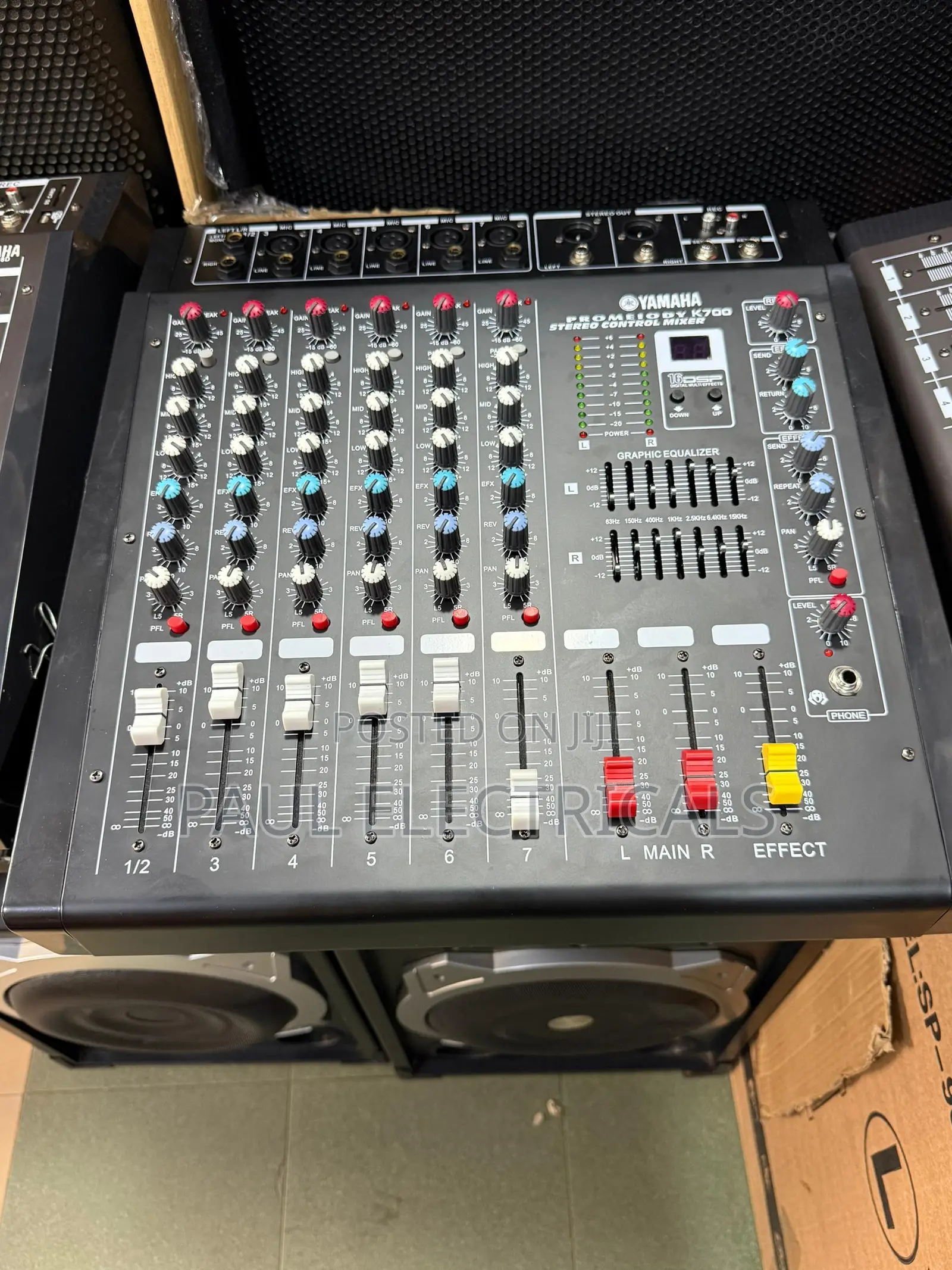 Yamaha Amp Mixer 6 Channel