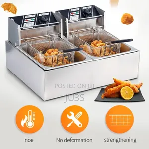 Zokop 12l Dual Tank Electric Deep Fryer
