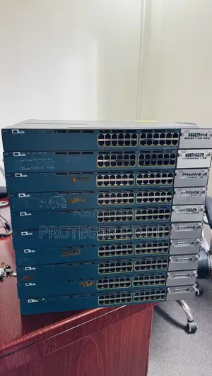Cisco C3560-X 24 Port Poe+ Gigabit Network Switch