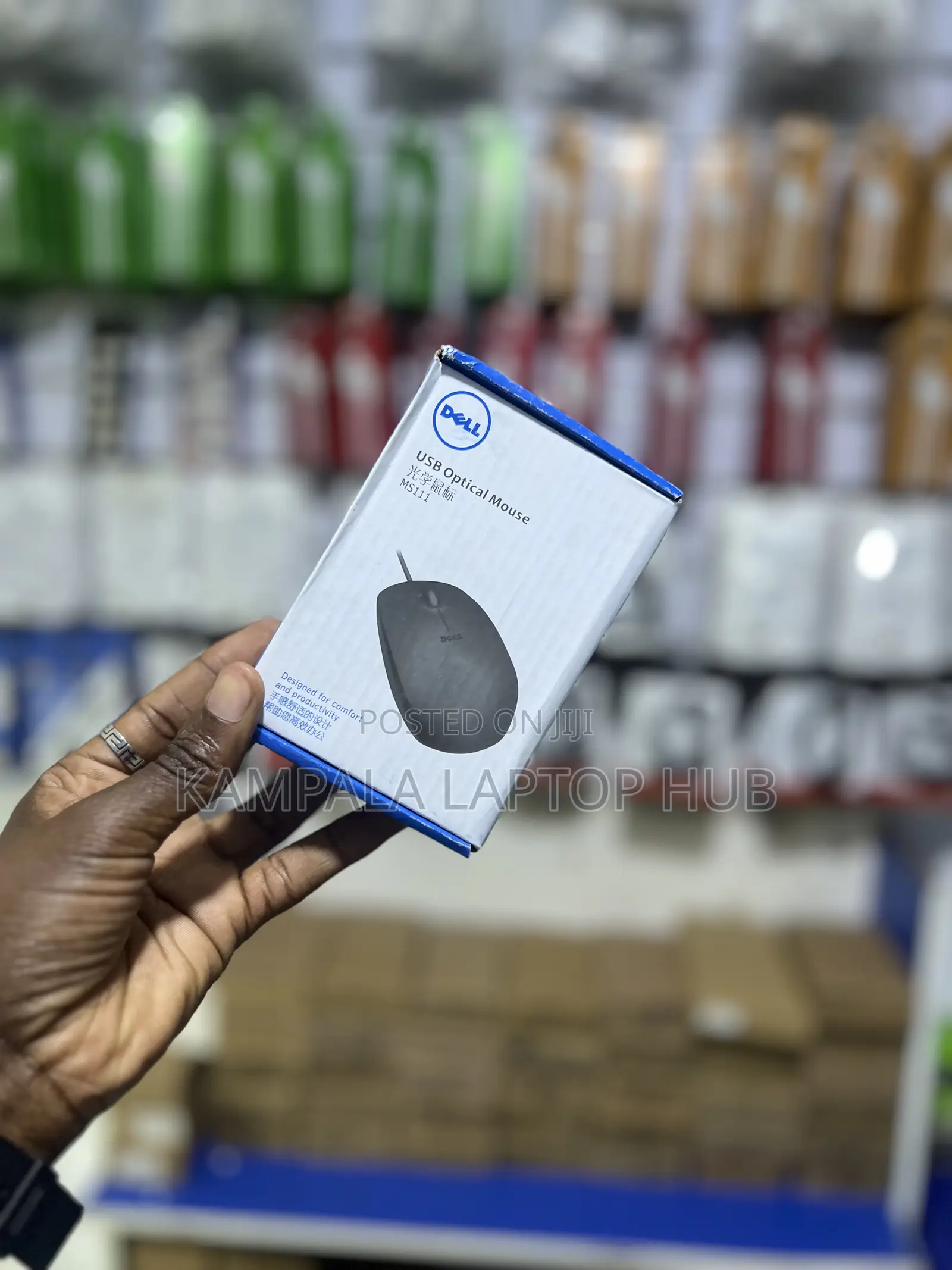 Dell Usb Optical Mouse | 3 Buttons| Optical Tracking | Wired Usb Mouse